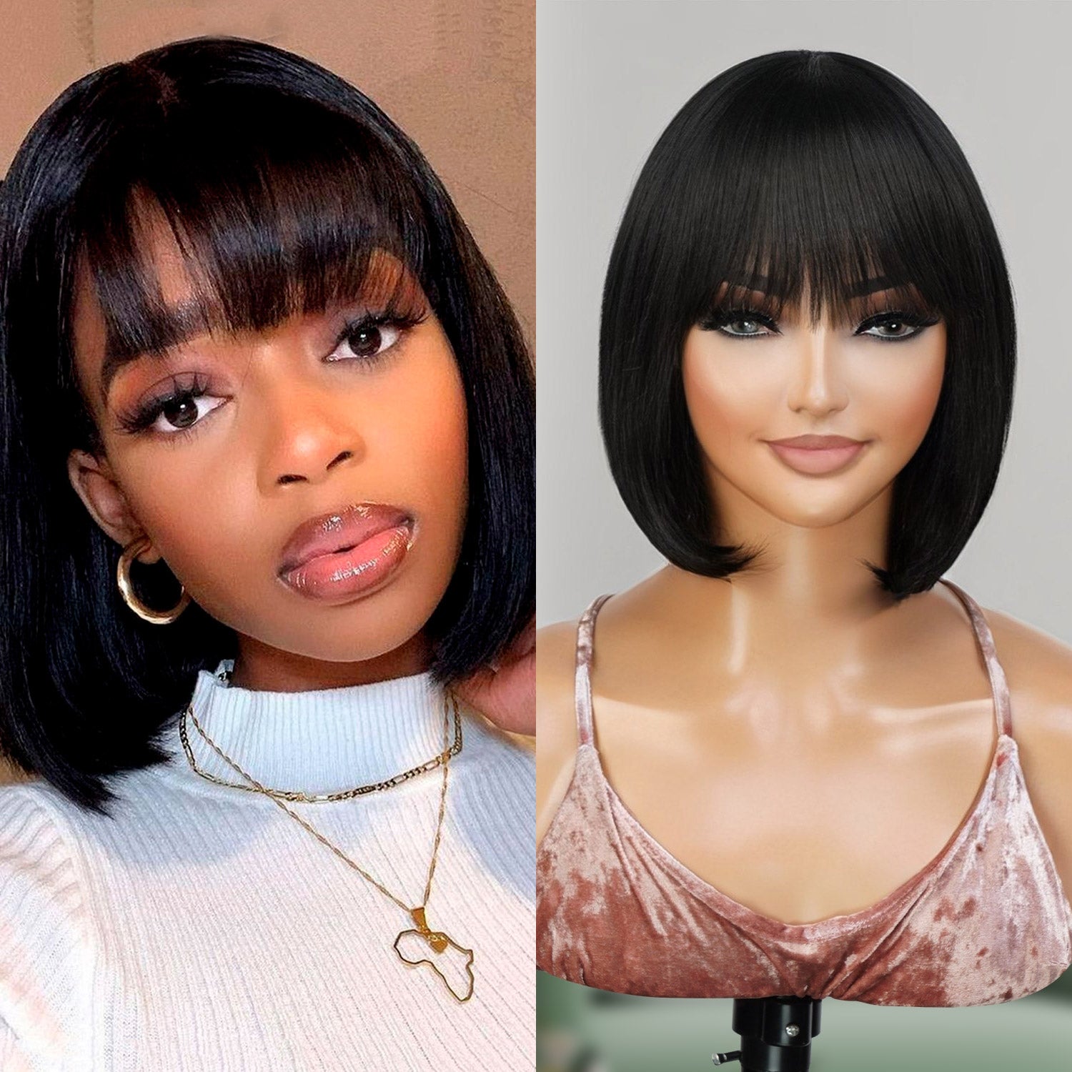 Instant Fab 100 Human Hair Wig Diamond