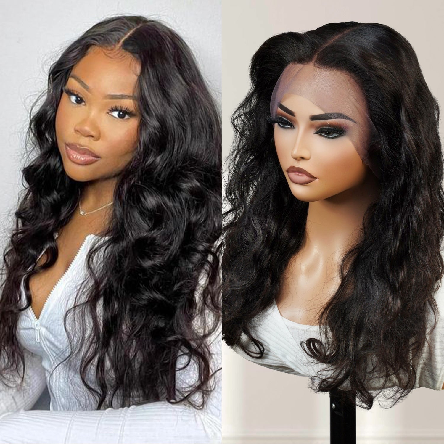 100 Brazilian Virgin Remi Human Hair 360 Lace Frontal Wig Body Wave 2 8338