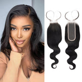 Starlet 100% Virgin Unprocessed Human Hair 2X6 Closure Body Wave (10"-18")