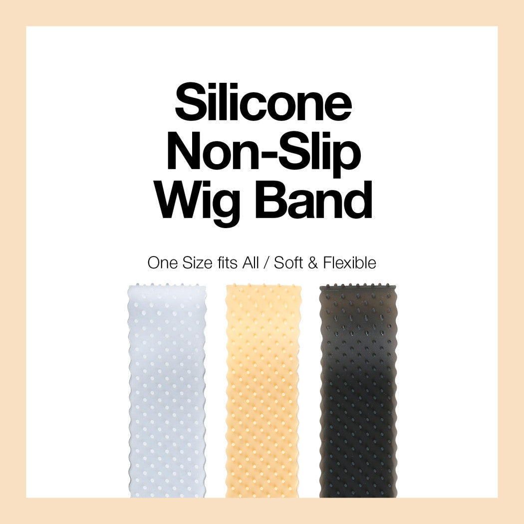 Studio Limited Flexible Silicone Non Slip Wig Band (1023-Black)