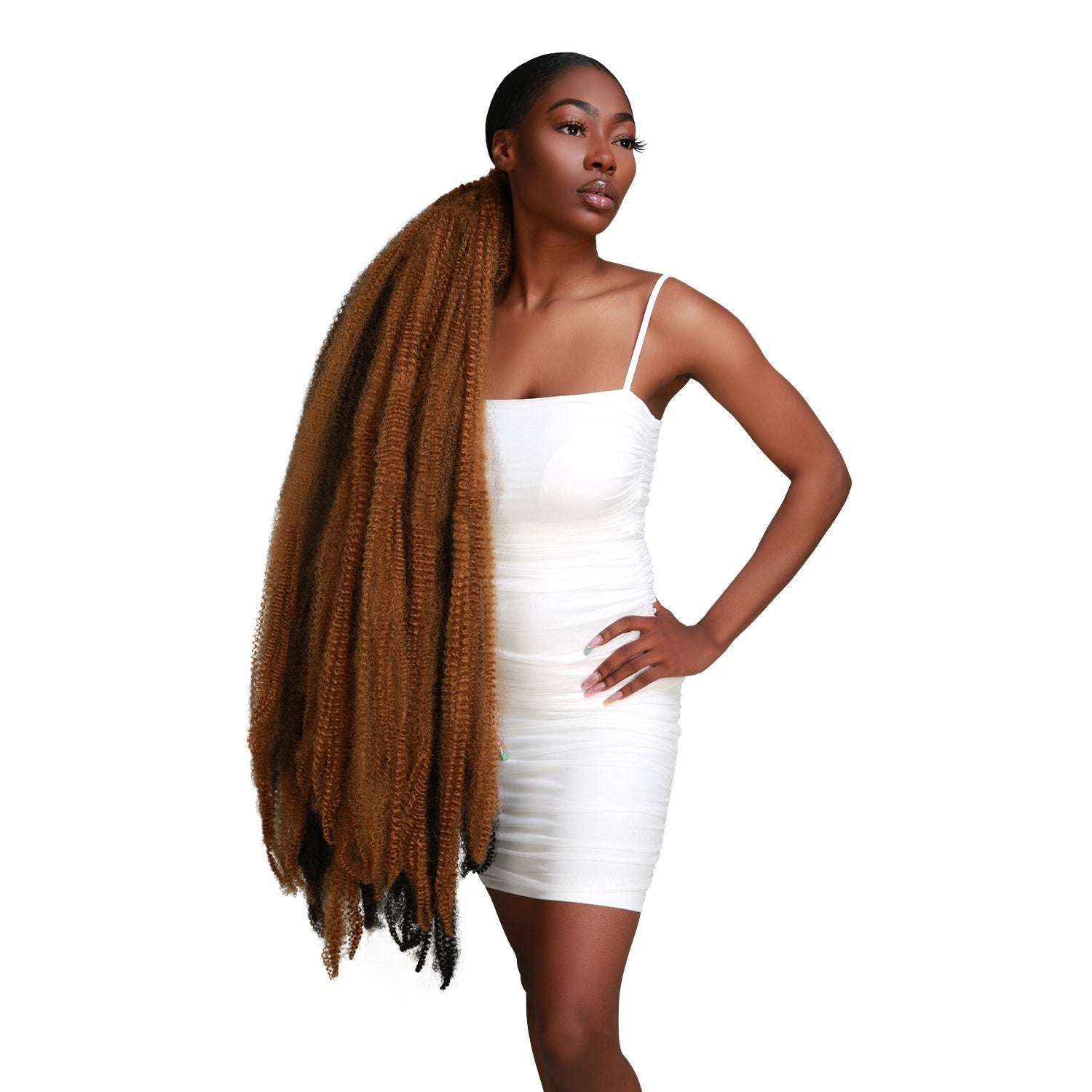Authentic Synthetic Hair Crochet Braids Pre-Looped Afro Twist 18